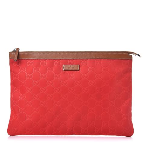 gucci zip top pouch